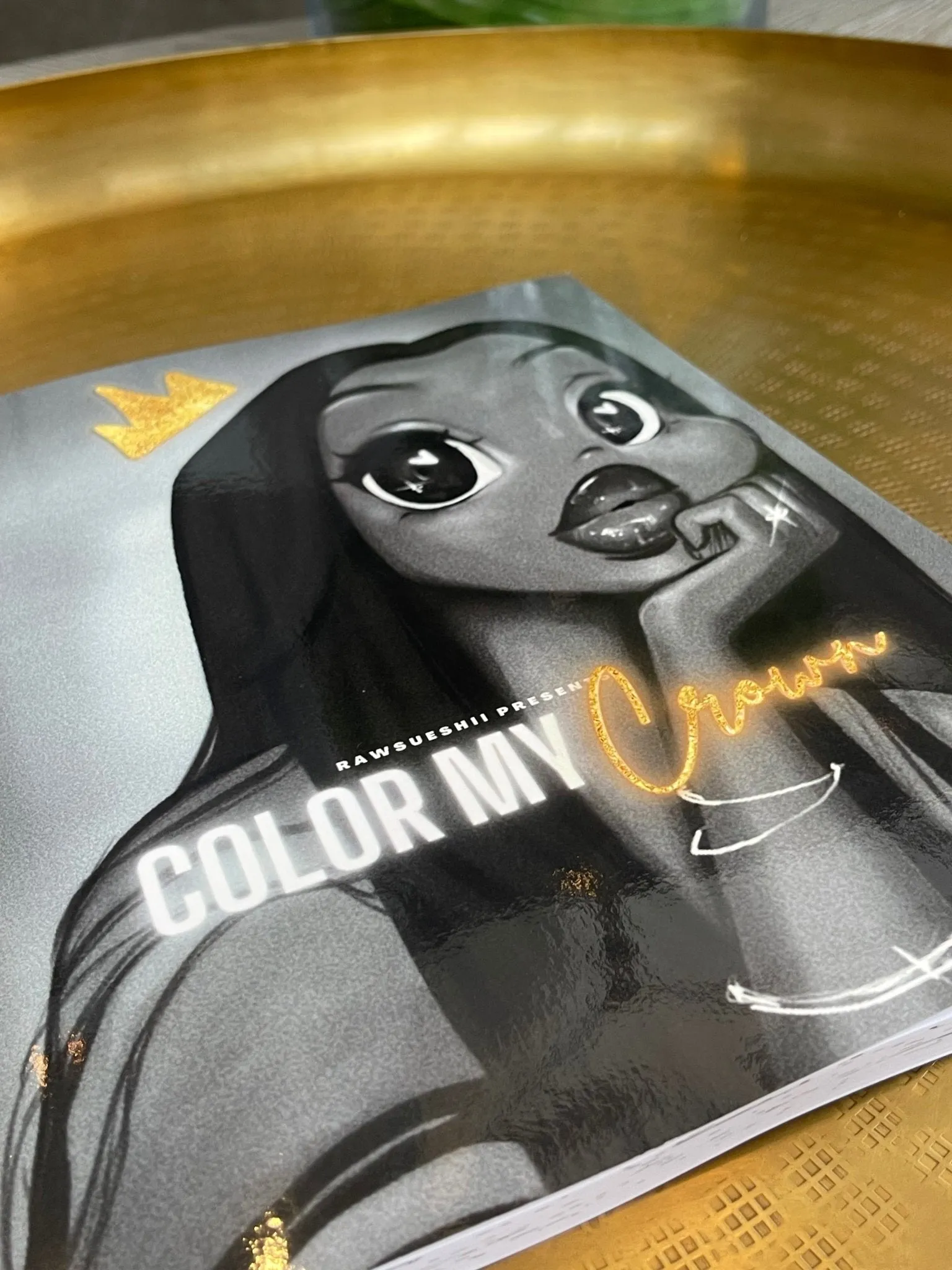 Color My Crown Coloring Book | RawSueshii by Christina Lorré