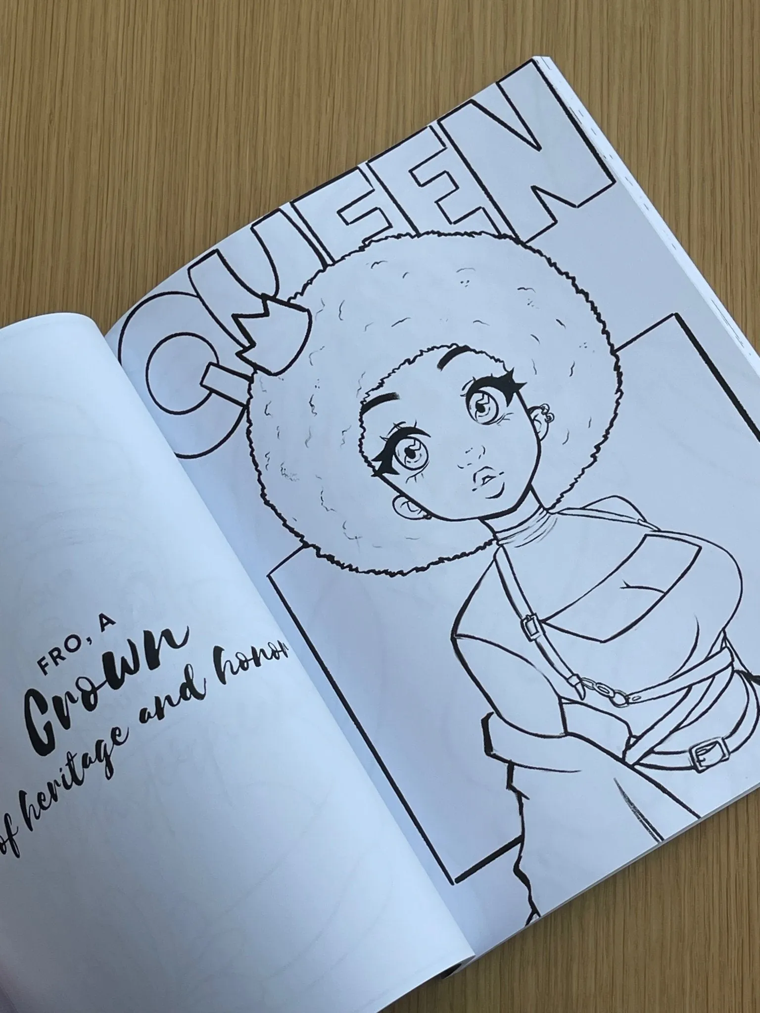 Color My Crown Coloring Book | RawSueshii by Christina Lorré