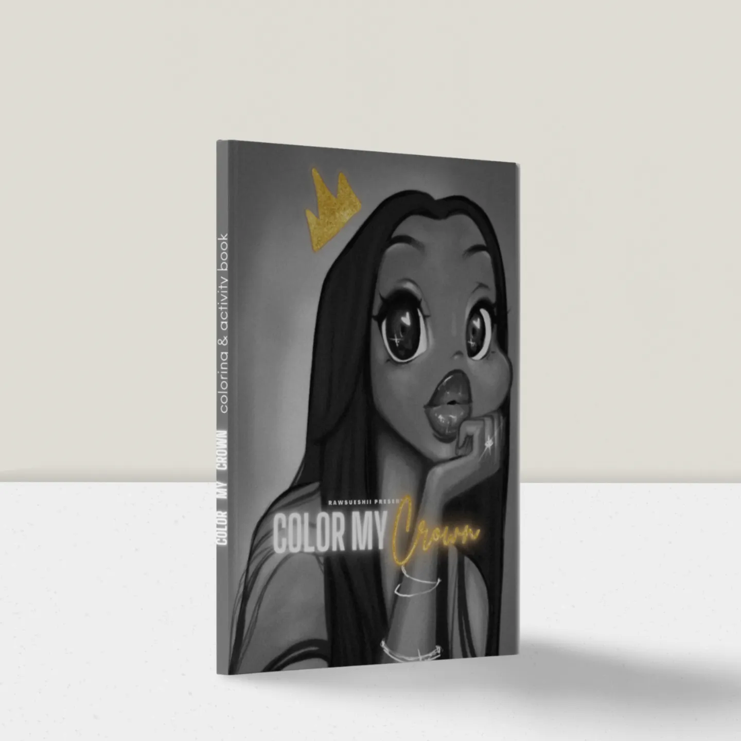 Color My Crown Coloring Book | RawSueshii by Christina Lorré