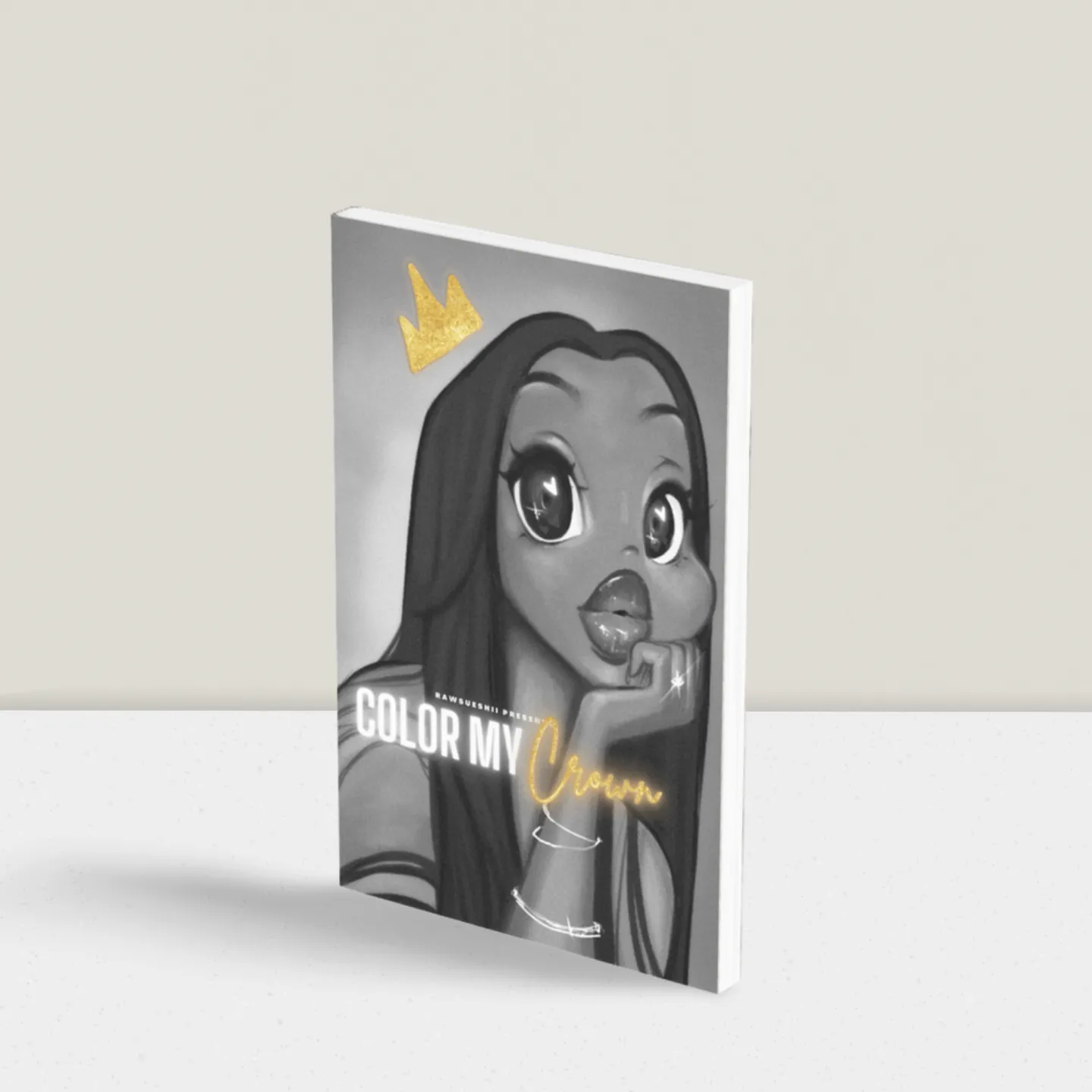 Color My Crown Coloring Book | RawSueshii by Christina Lorré
