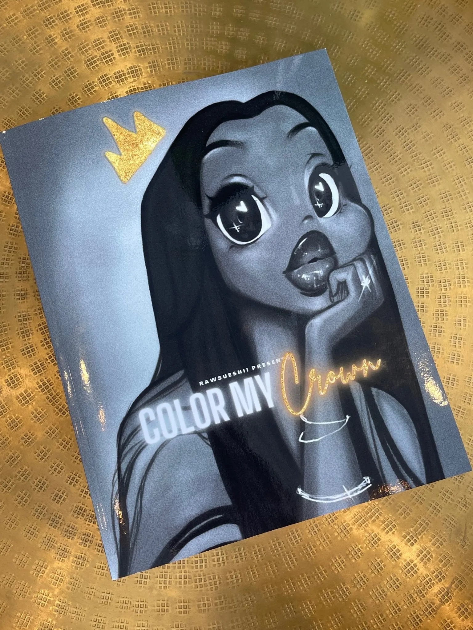 Color My Crown Coloring Book | RawSueshii by Christina Lorré