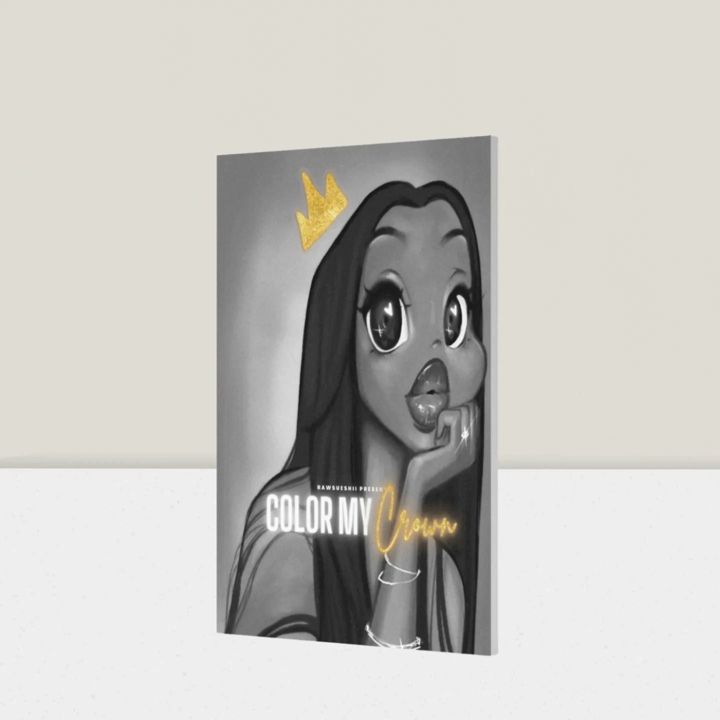 Color My Crown Coloring Book | RawSueshii by Christina Lorré
