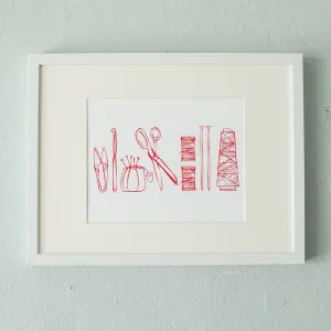 Crafty Tools Print
