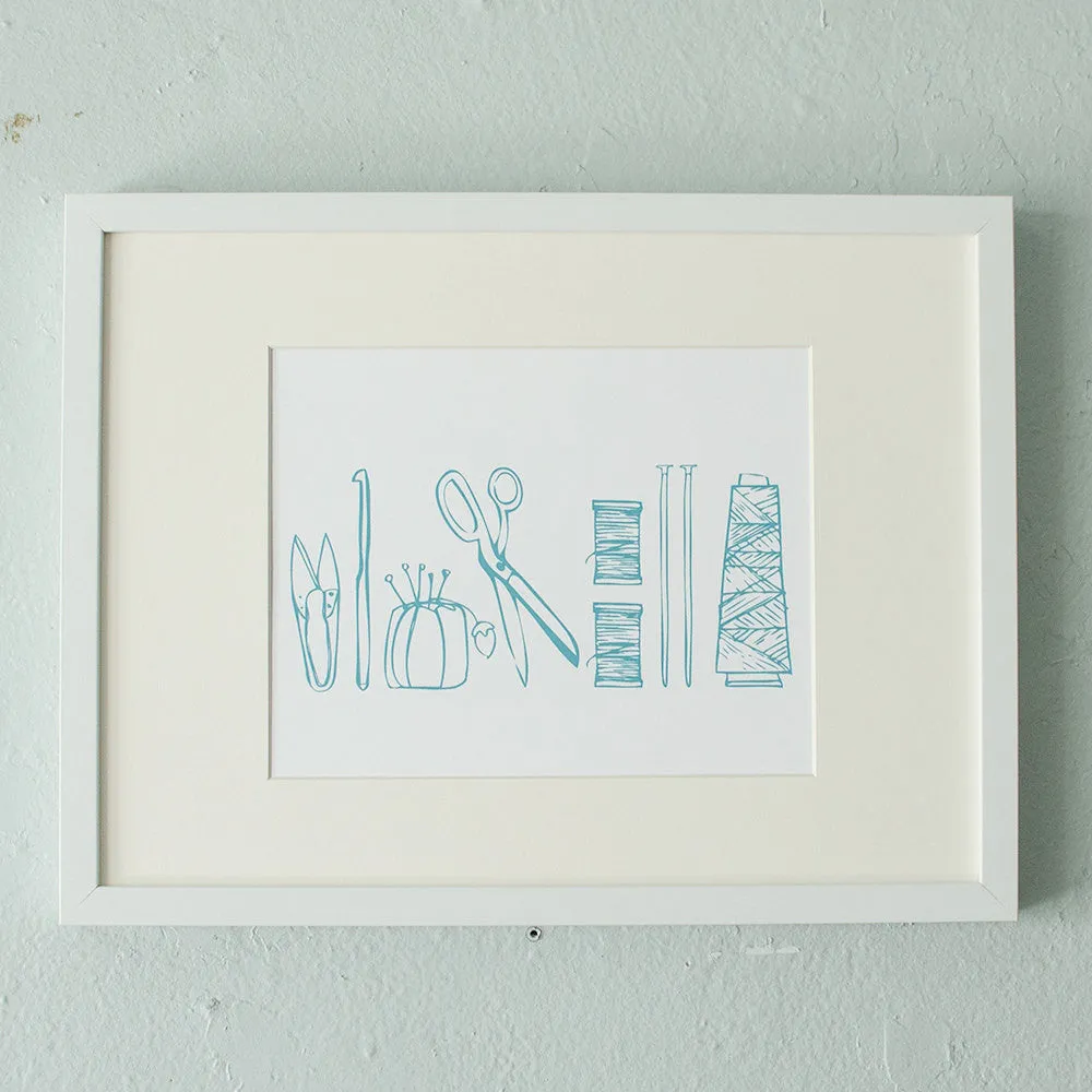 Crafty Tools Print