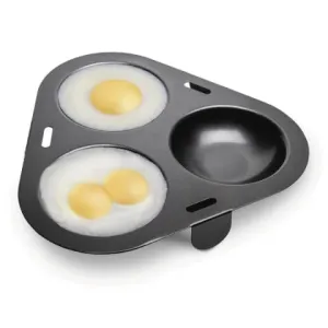 Creative Cooking Jumbo Triple Egg Poacher CC-175