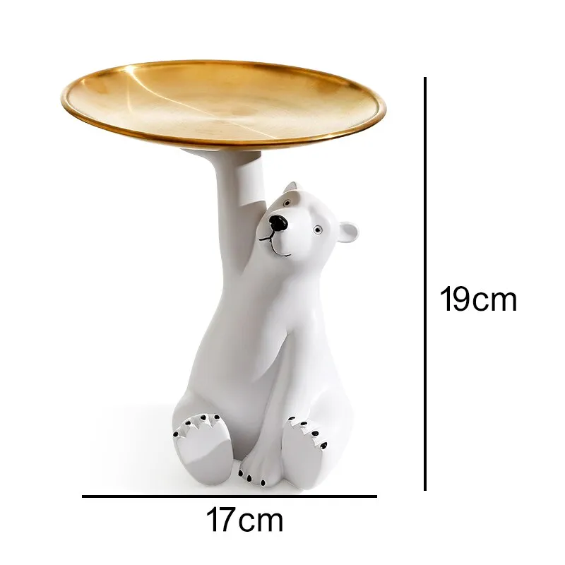 Creative Polar Bear Home Storage Tray
