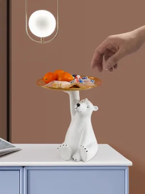 Creative Polar Bear Home Storage Tray