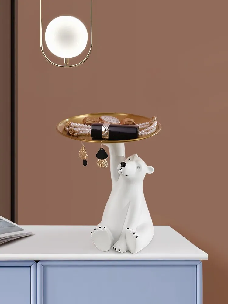 Creative Polar Bear Home Storage Tray