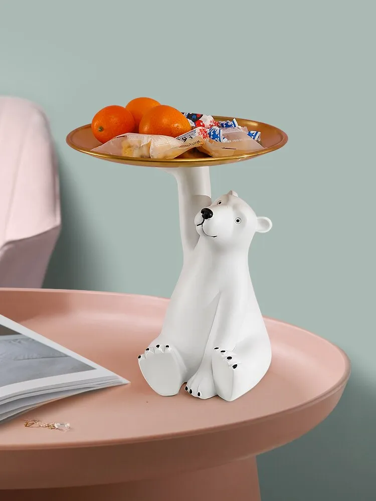 Creative Polar Bear Home Storage Tray