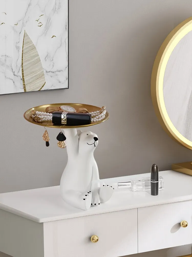Creative Polar Bear Home Storage Tray
