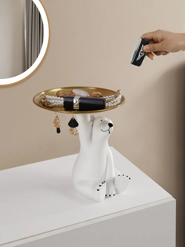 Creative Polar Bear Home Storage Tray