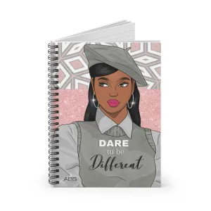 Dare to Be Different Spiral Notebook - Ruled Line