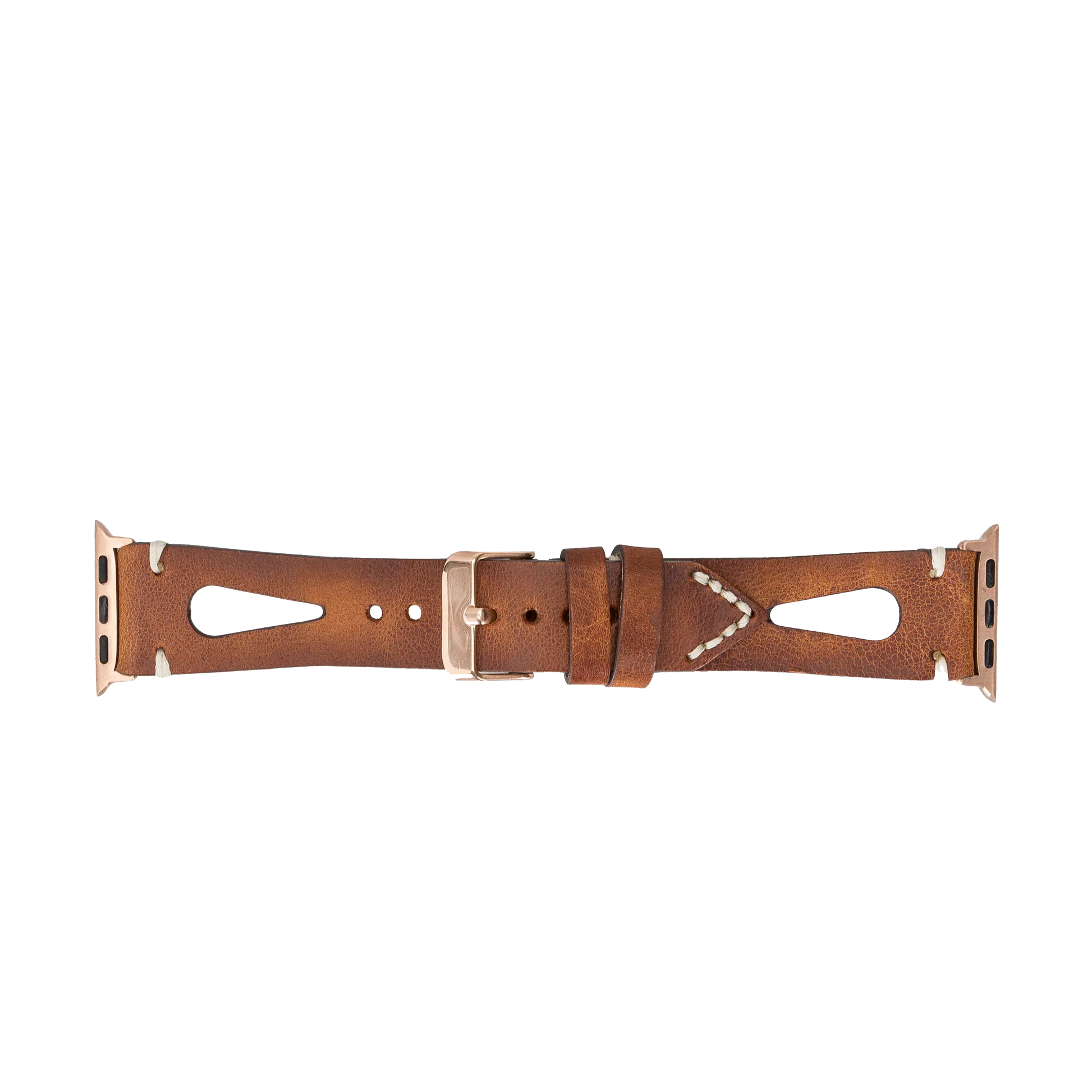 Delficase Full Grain Genuine Leather Apple Watch Band