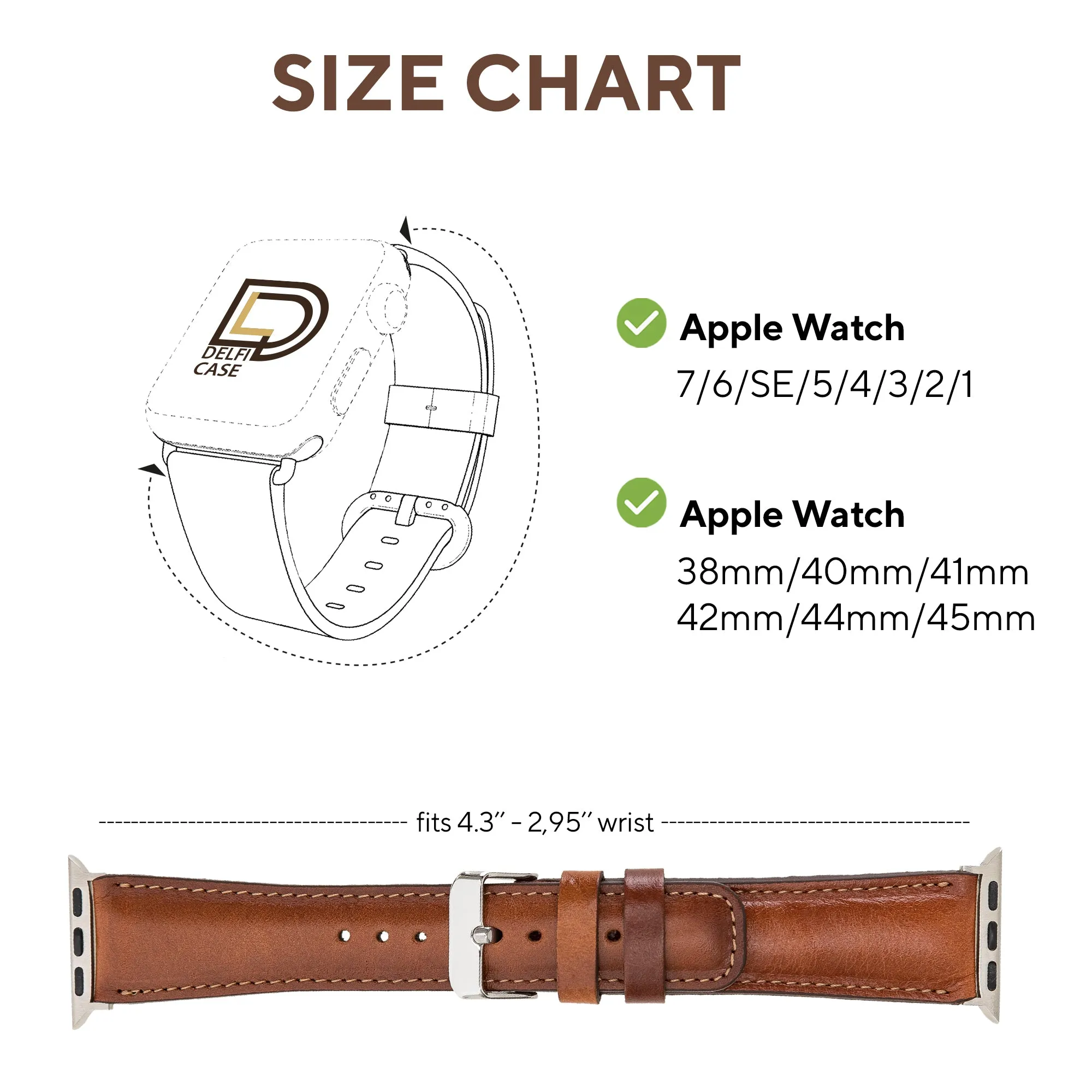 DelfiCase Liverpool Watch Band Apple & Fitbit Versa