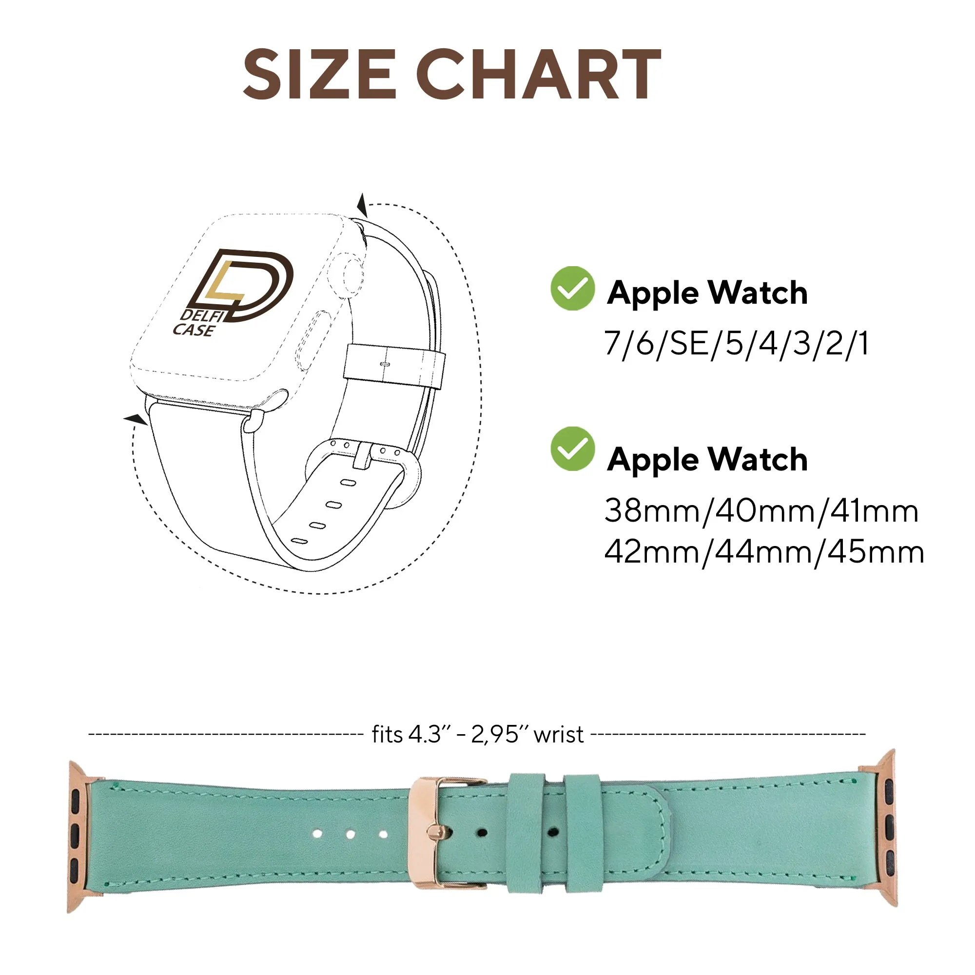 DelfiCase Liverpool Watch Band Apple & Fitbit Versa