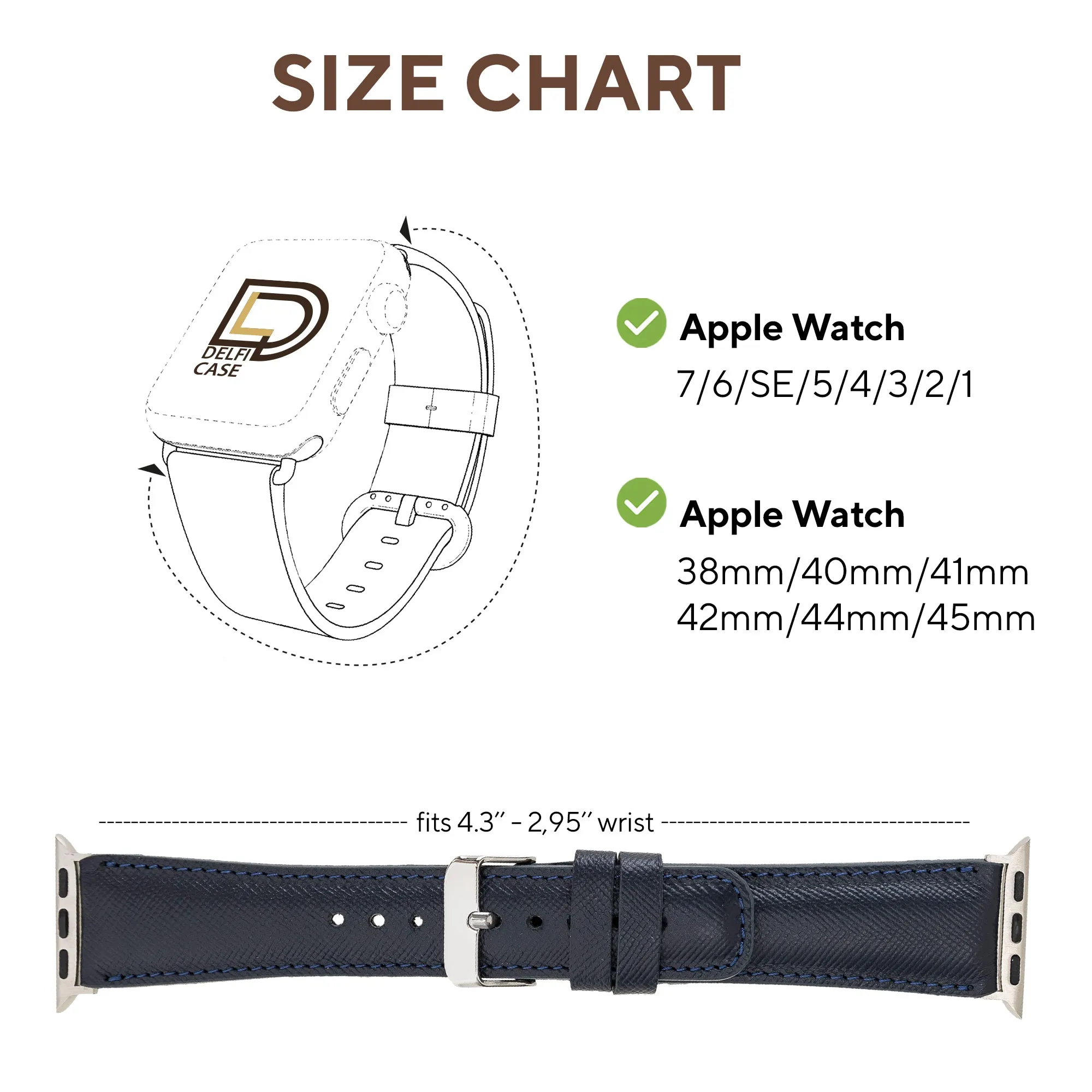 DelfiCase Liverpool Watch Band Apple & Fitbit Versa