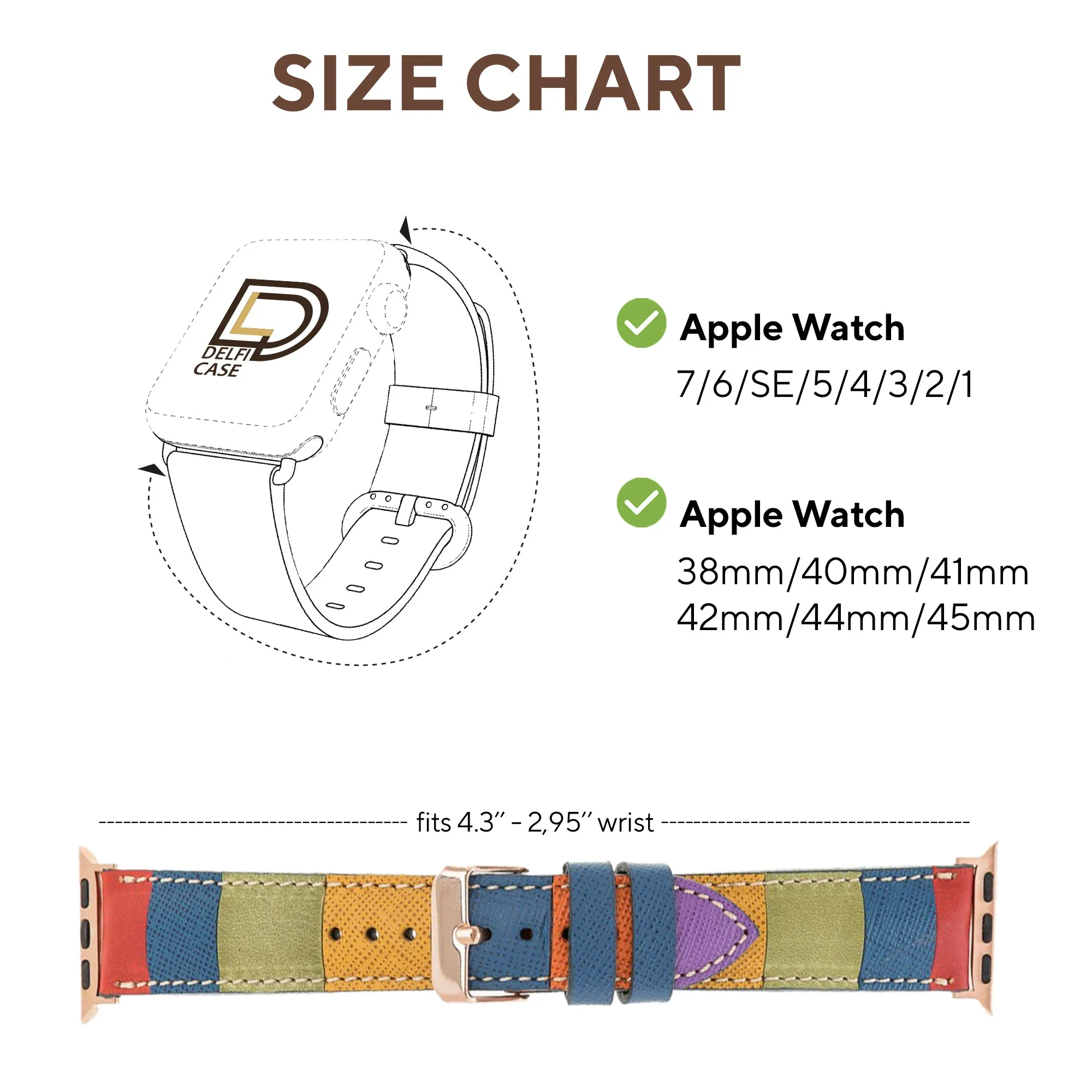 DelfiCase Liverpool Watch Band Apple & Fitbit Versa
