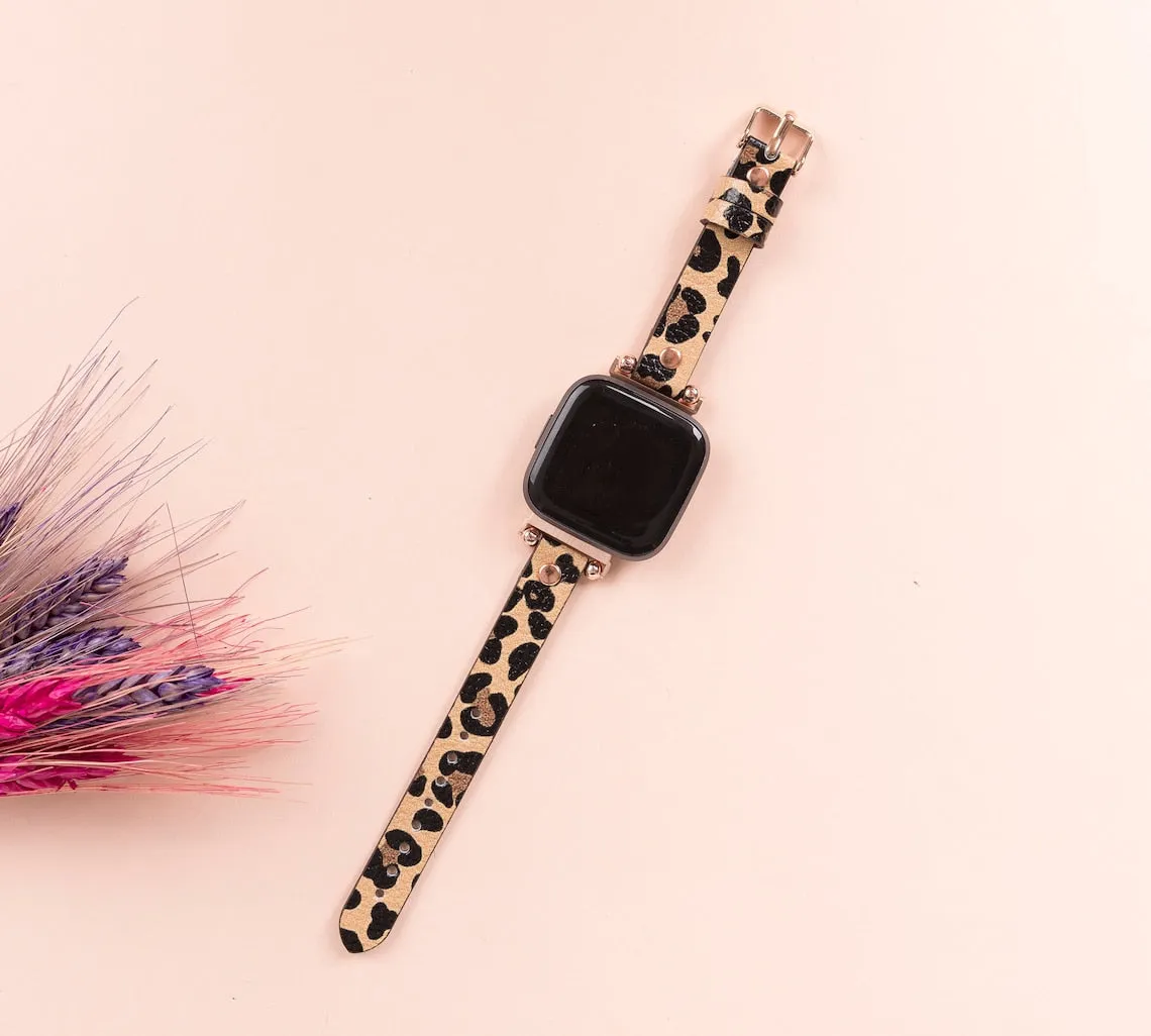 DelfiCase Norwich Leather Fitbit Versa & Lite