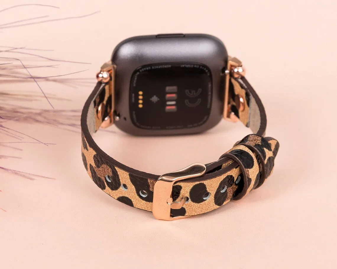 DelfiCase Norwich Leather Fitbit Versa & Lite