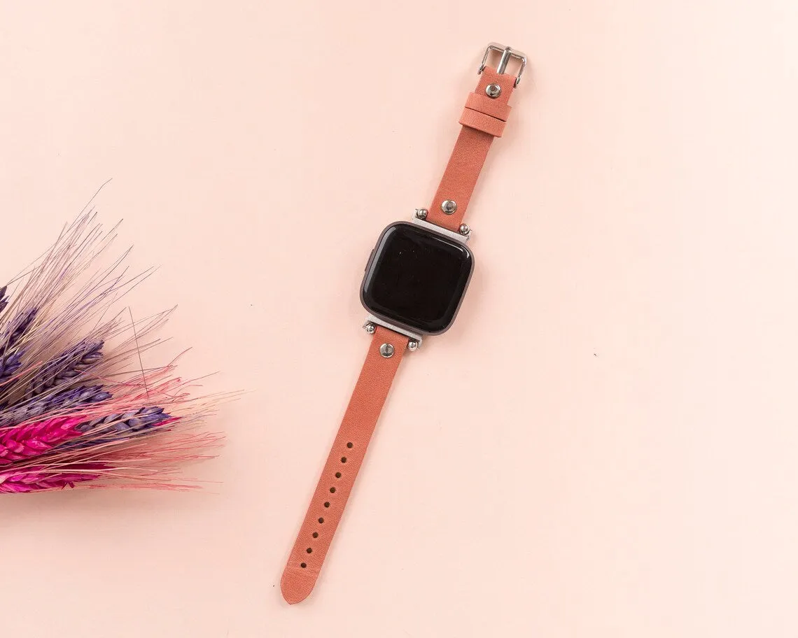 DelfiCase Norwich Leather Fitbit Versa & Lite
