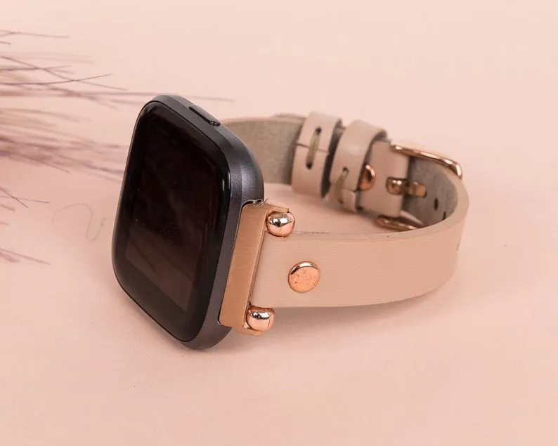 DelfiCase Norwich Leather Fitbit Versa & Lite