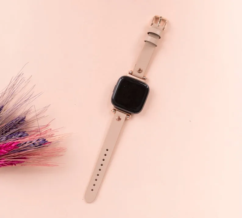 DelfiCase Norwich Leather Fitbit Versa & Lite