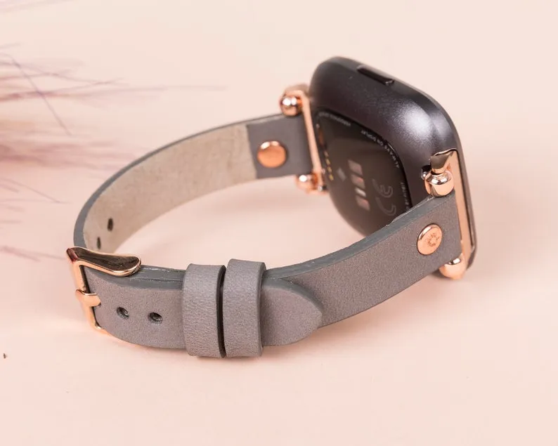 DelfiCase Norwich Leather Fitbit Versa & Lite