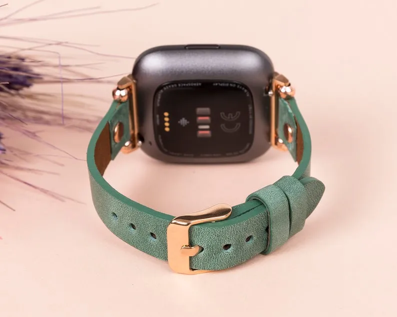 DelfiCase Norwich Leather Fitbit Versa & Lite