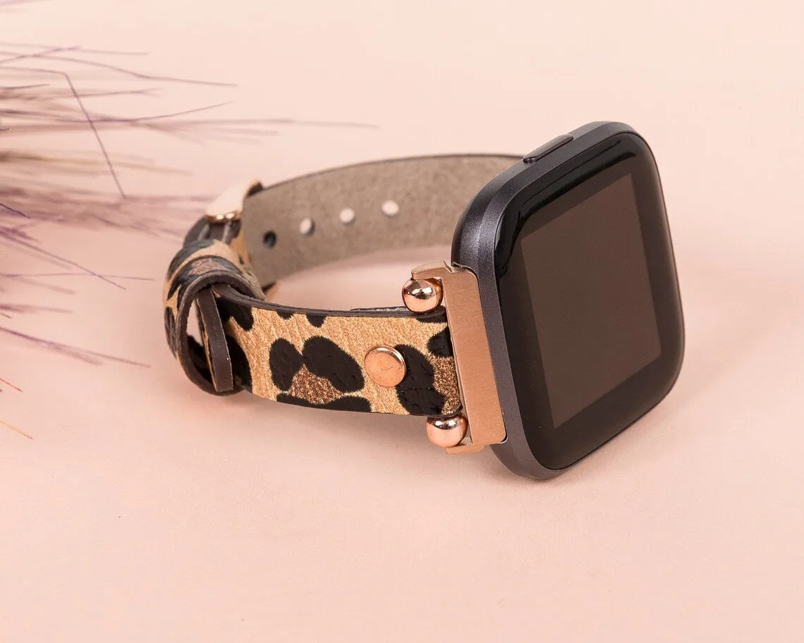 DelfiCase Norwich Leather Fitbit Versa & Lite