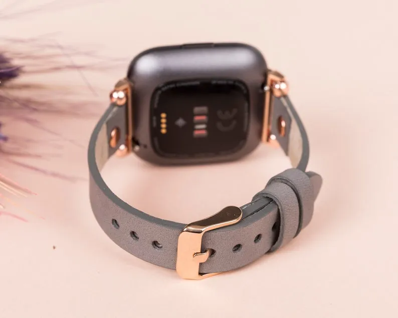 DelfiCase Norwich Leather Fitbit Versa & Lite