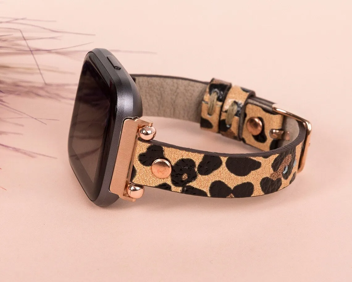 DelfiCase Norwich Leather Fitbit Versa & Lite