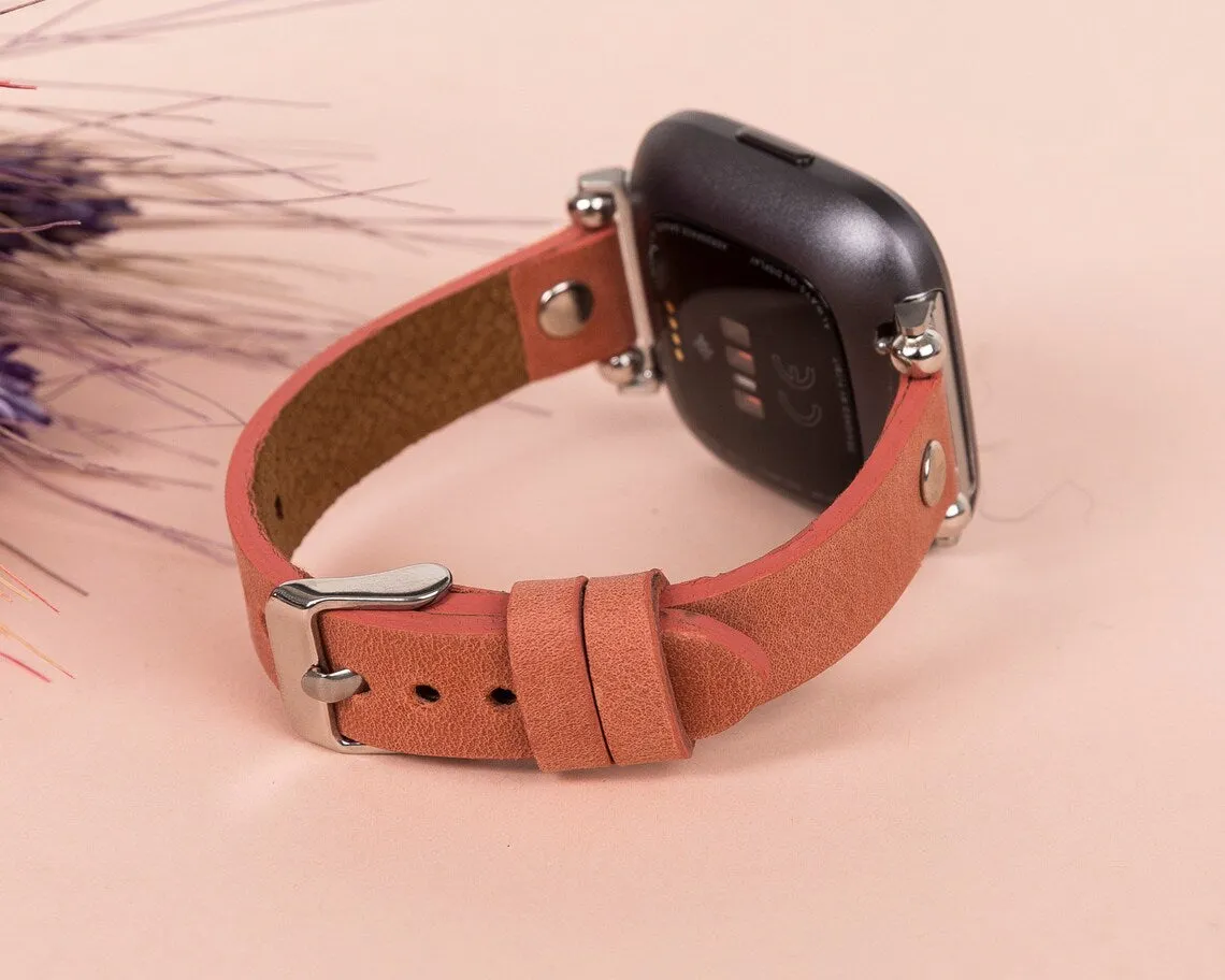 DelfiCase Norwich Leather Fitbit Versa & Lite