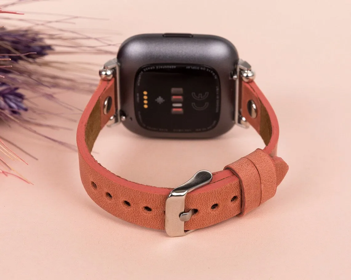 DelfiCase Norwich Leather Fitbit Versa & Lite