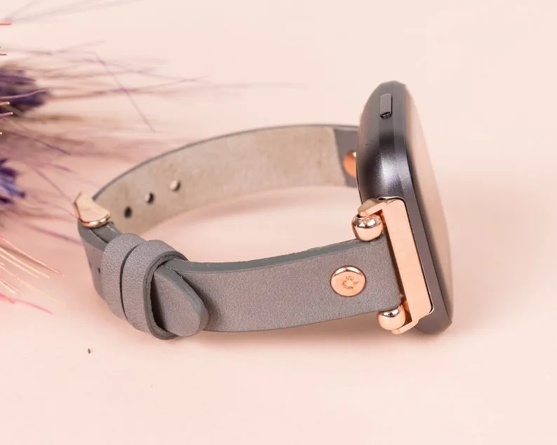 DelfiCase Norwich Leather Fitbit Versa & Lite