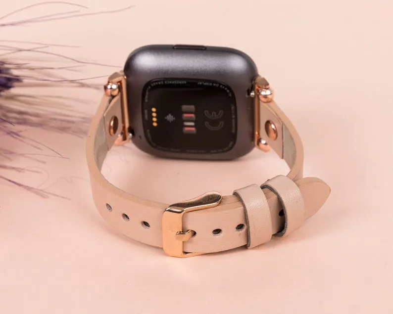 DelfiCase Norwich Leather Fitbit Versa & Lite