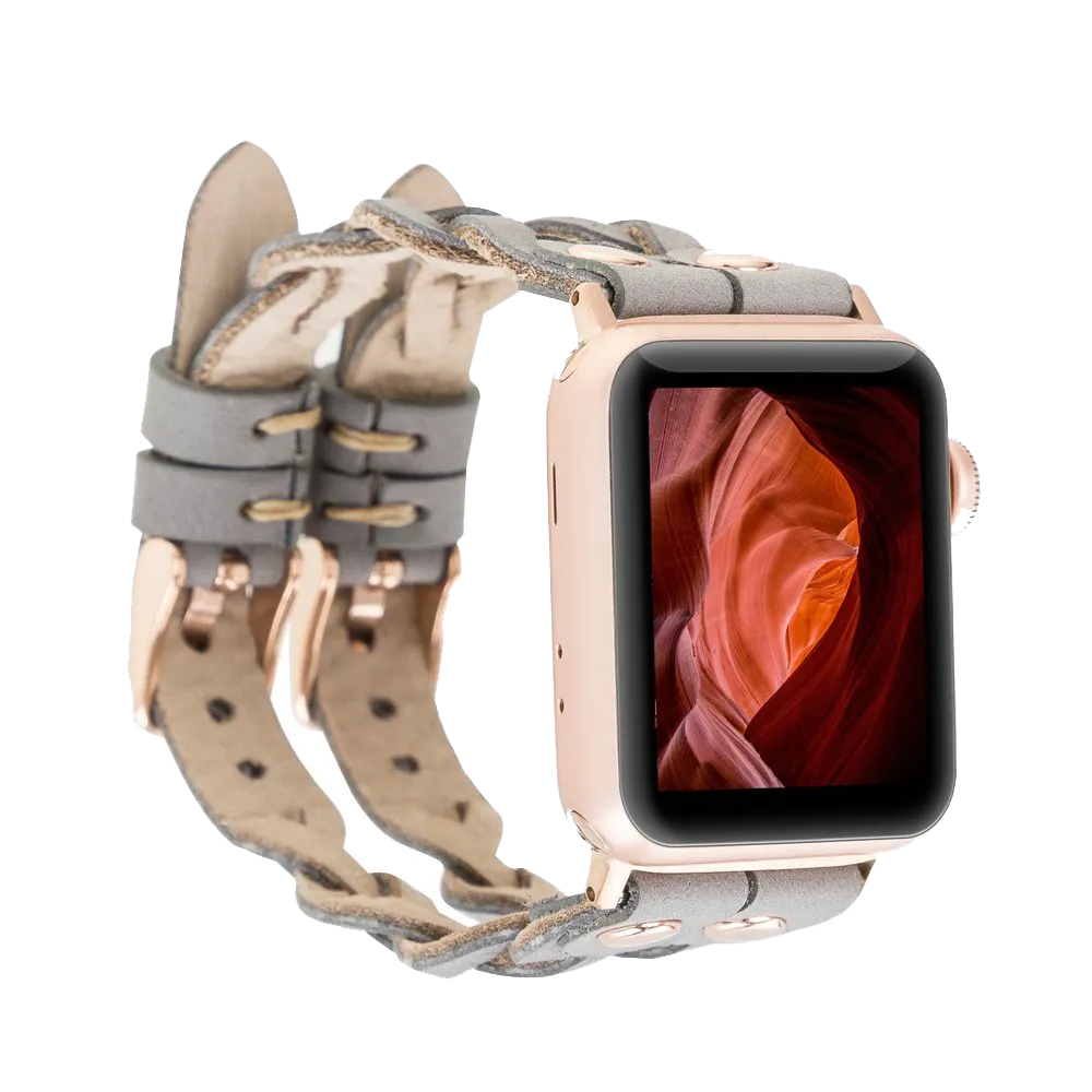 DelfiCase Sheffield Double Apple Watch Band & Fitbit/Sense