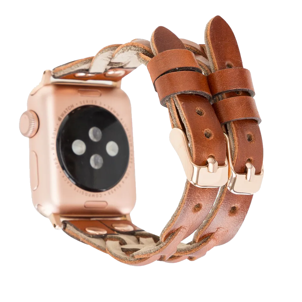 DelfiCase Sheffield Double Apple Watch Band & Fitbit/Sense