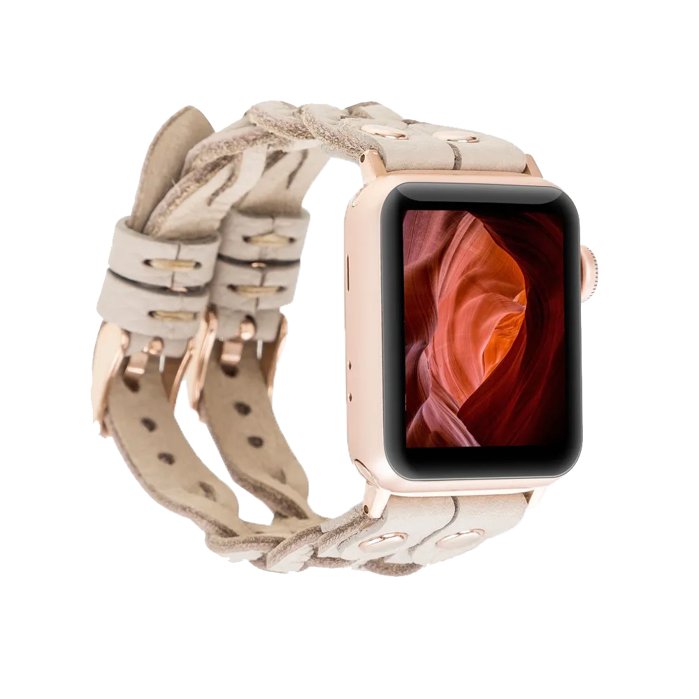 DelfiCase Sheffield Double Apple Watch Band & Fitbit/Sense