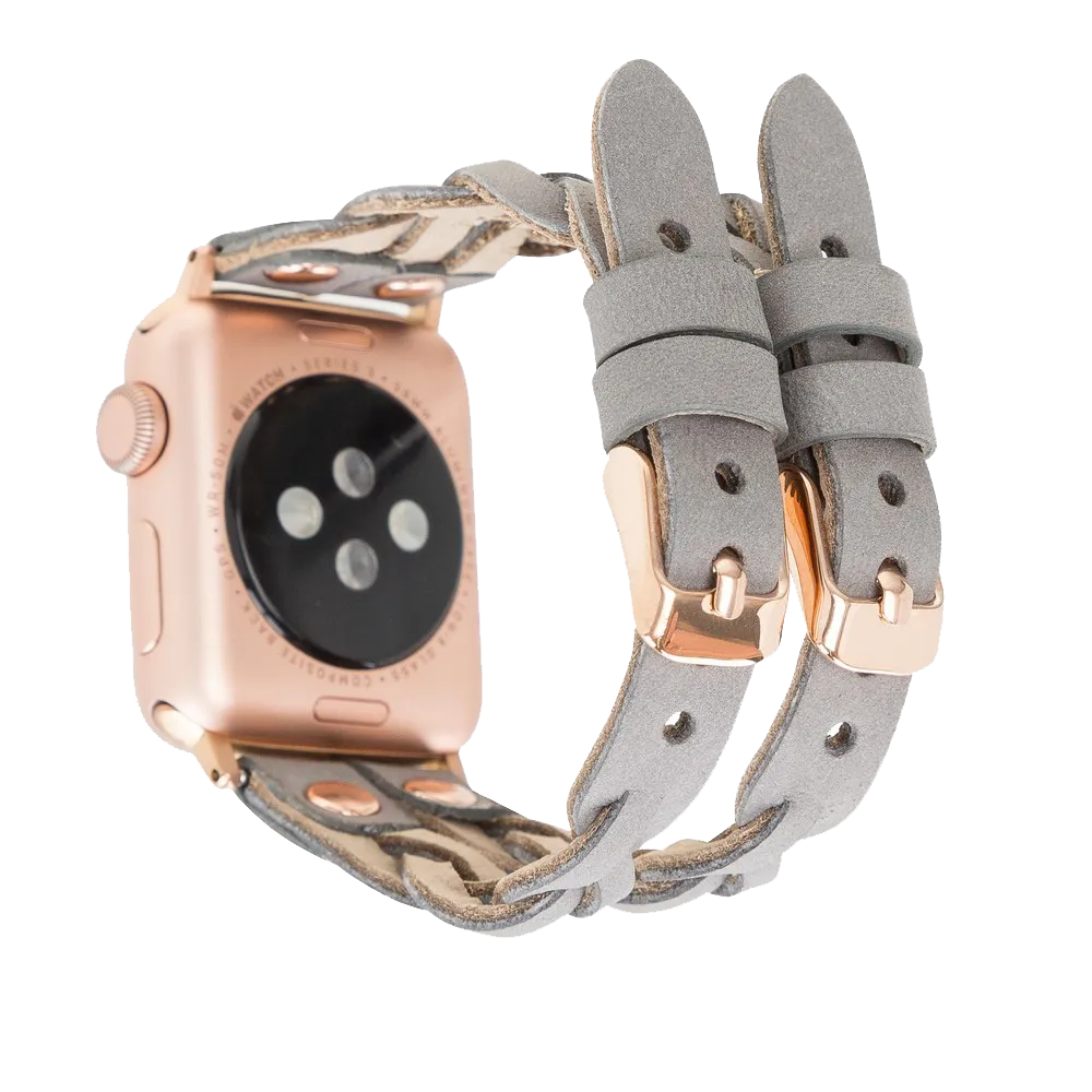 DelfiCase Sheffield Double Apple Watch Band & Fitbit/Sense