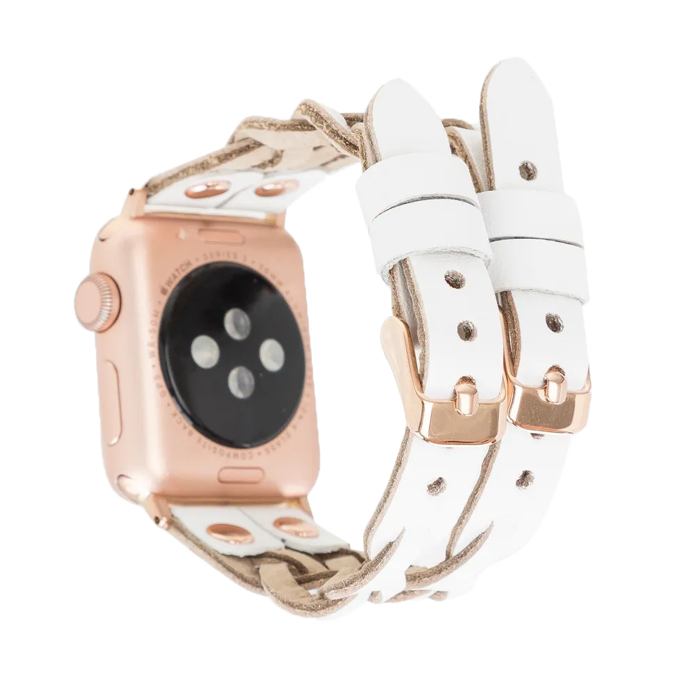 DelfiCase Sheffield Double Apple Watch Band & Fitbit/Sense