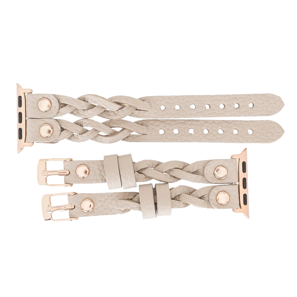 DelfiCase Sheffield Double Apple Watch Band & Fitbit/Sense