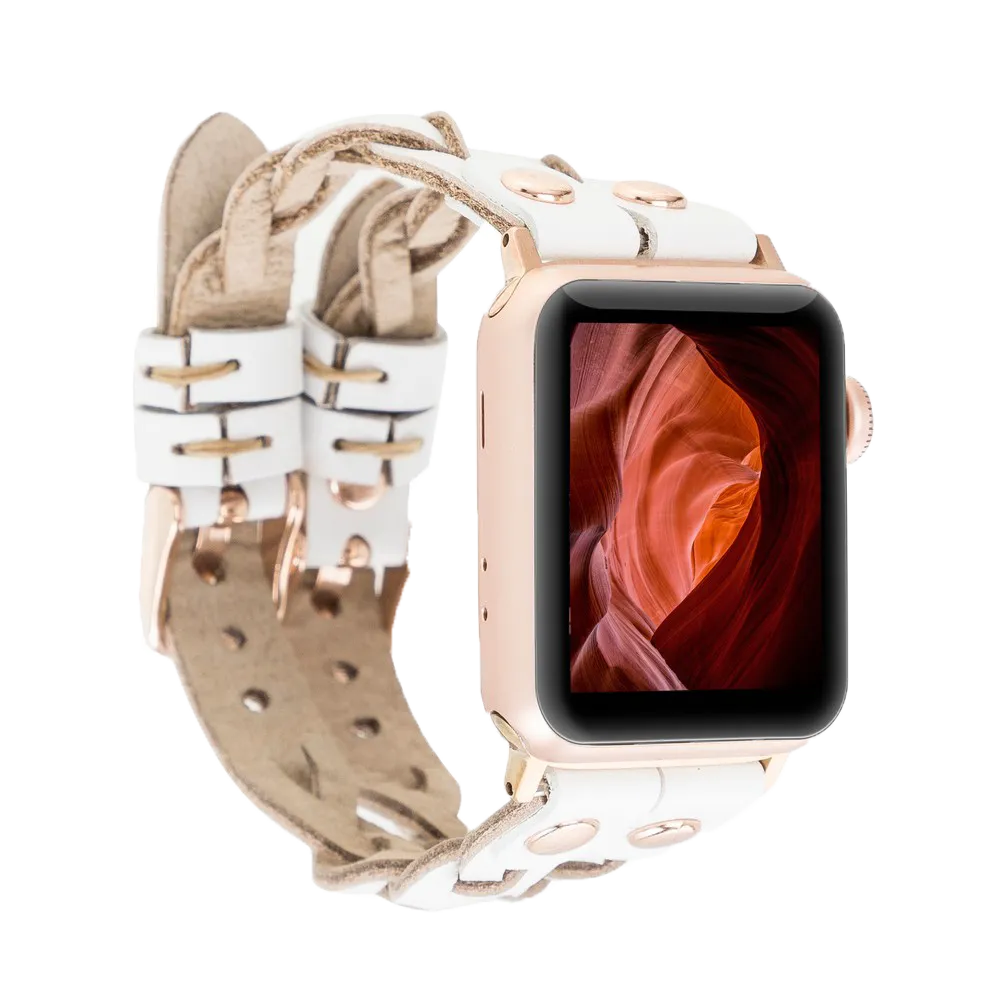 DelfiCase Sheffield Double Apple Watch Band & Fitbit/Sense