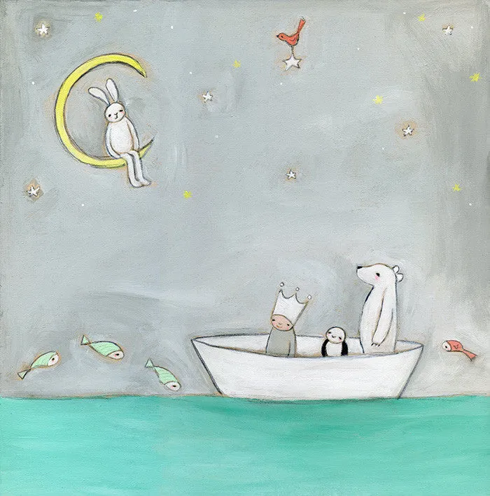 delightful dreamers | print