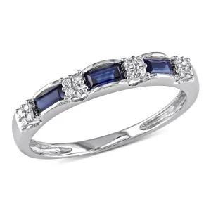 Diamond And Sapphire Eternity Ring