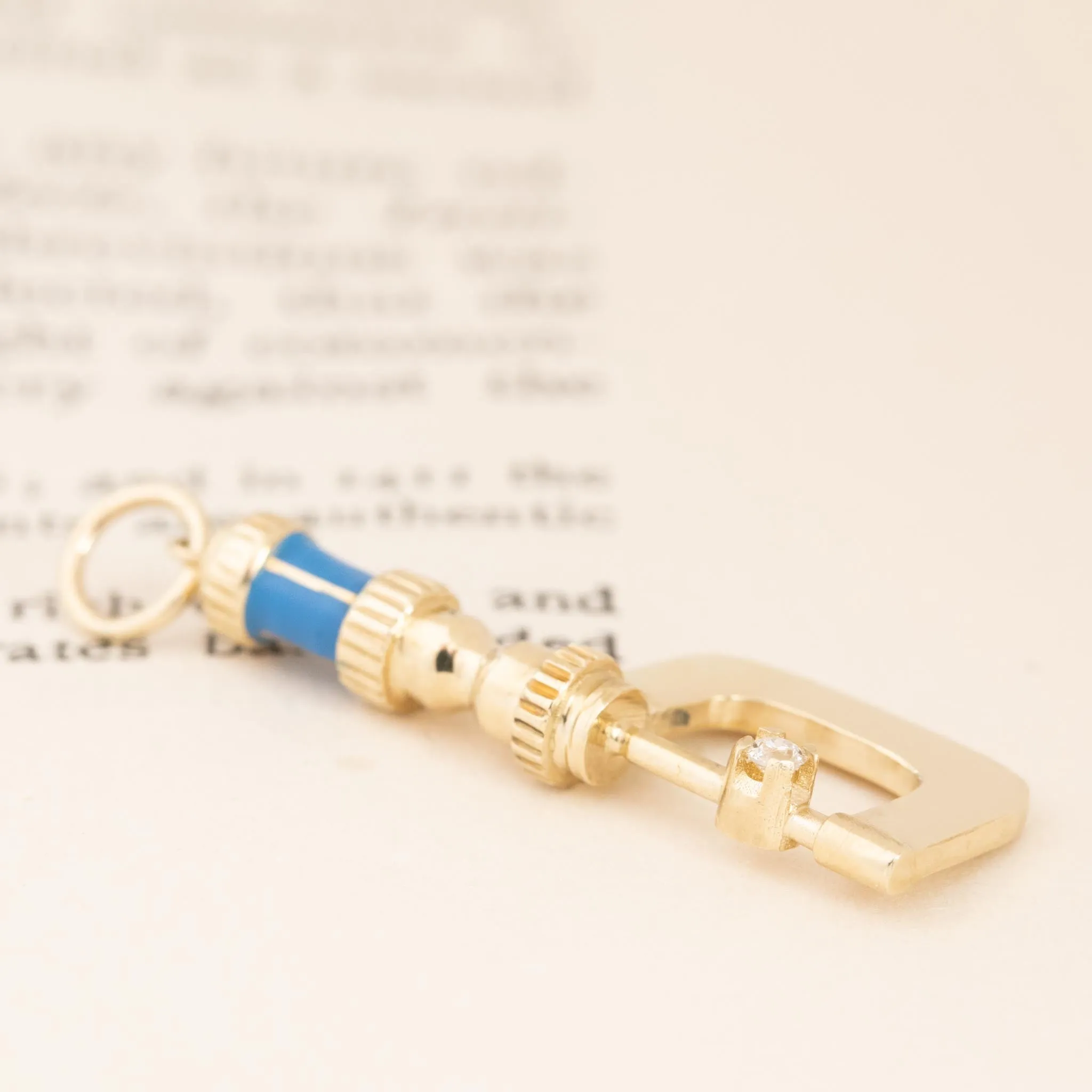 Diamond Clamp Tool Charm