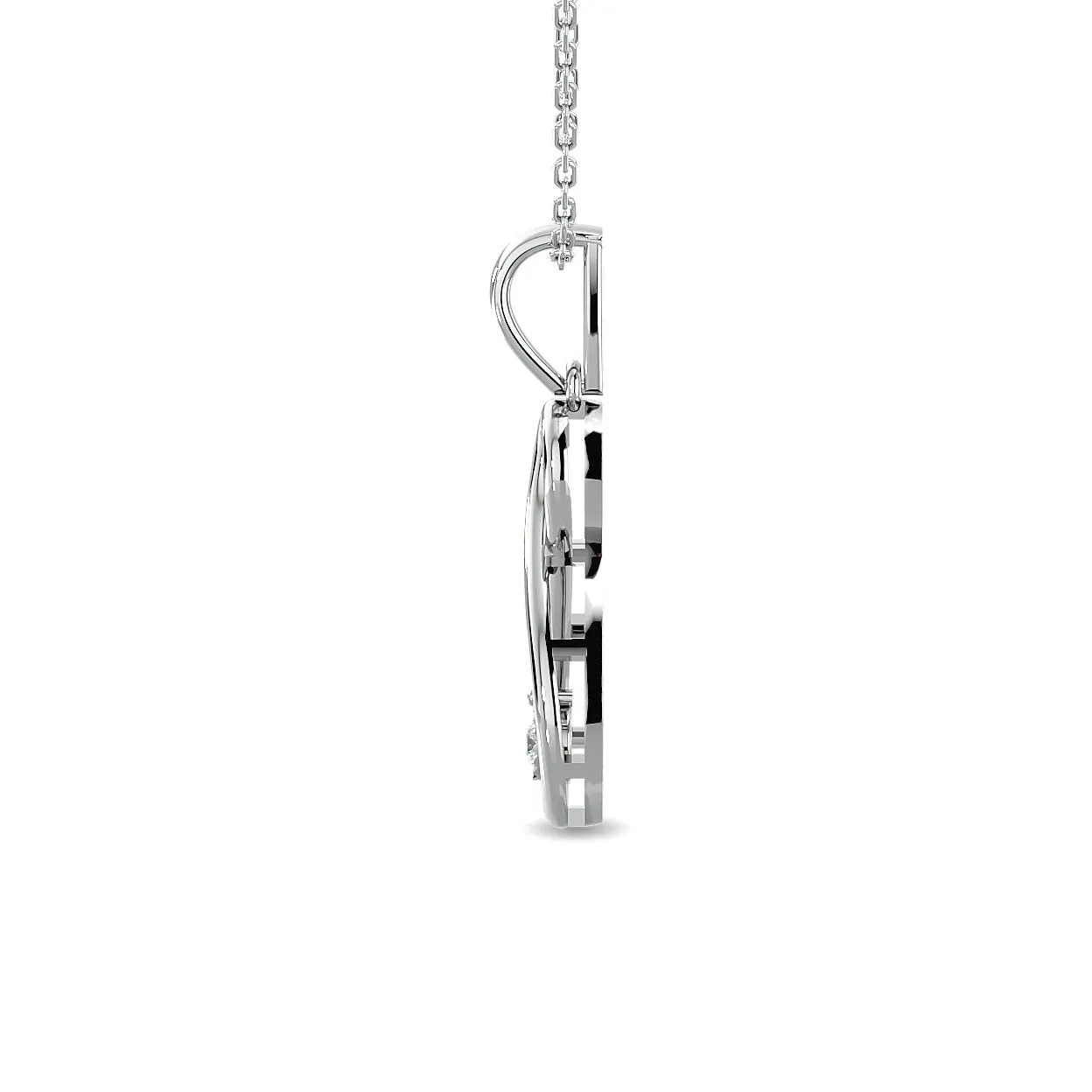 Diamond Infinity Necklace