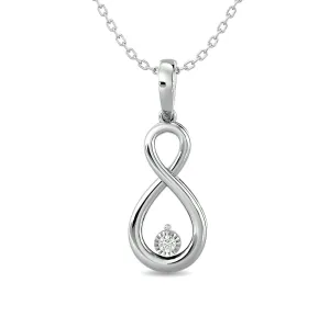 Diamond Infinity Necklace