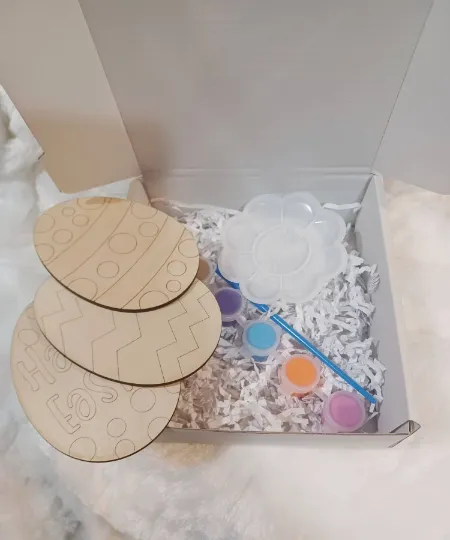 DIY Wooden Easter Egg Kit
