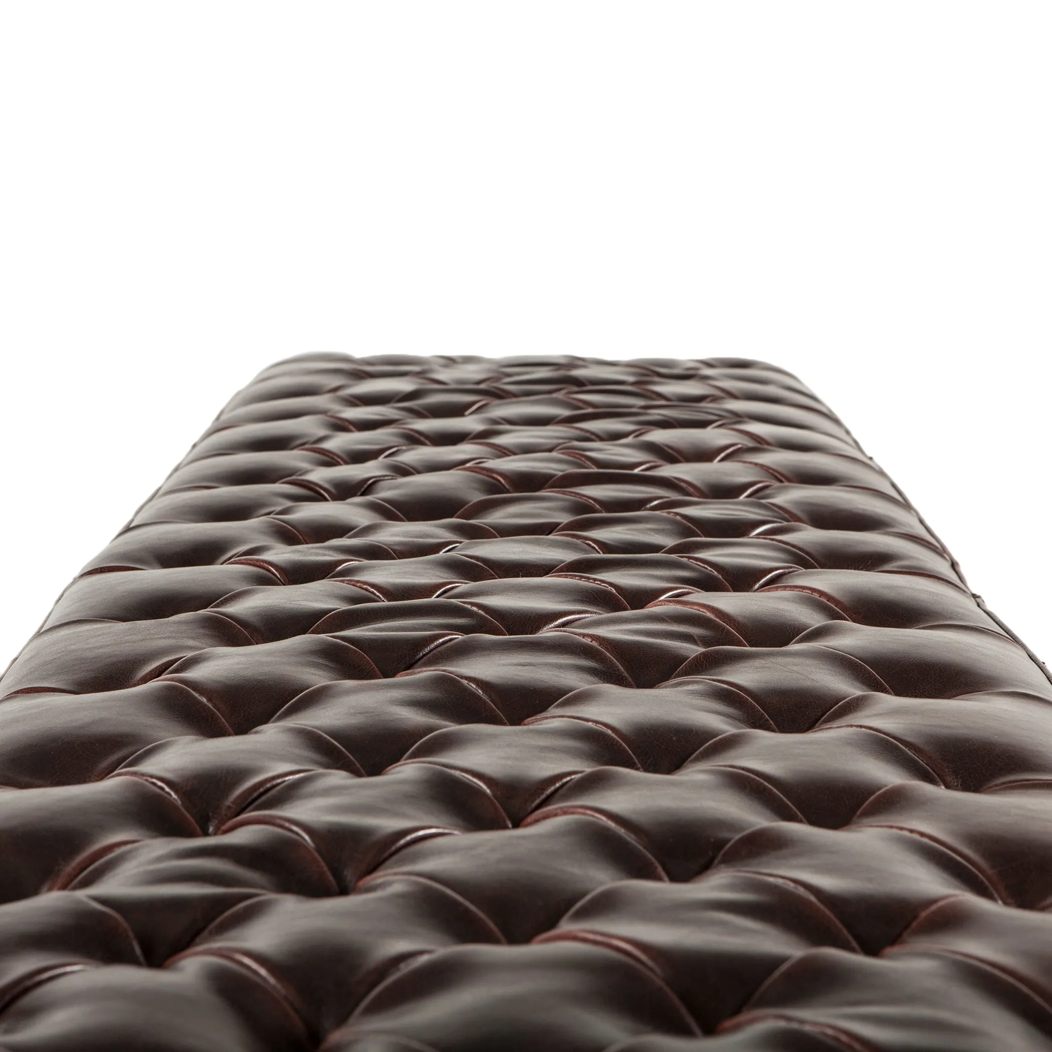 D'Orsay Leather Bench