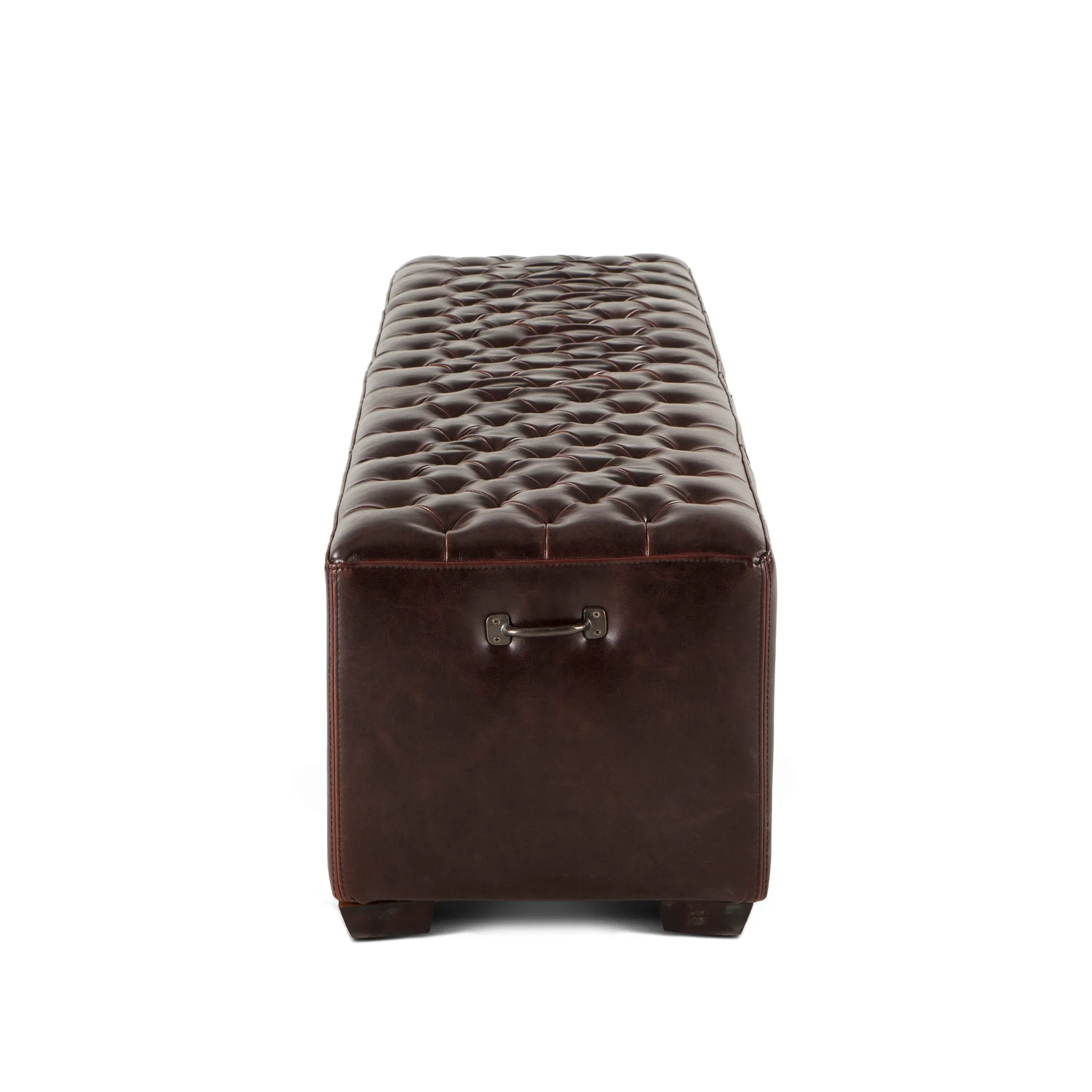 D'Orsay Leather Bench